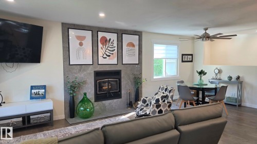 3508 106A Street Nw, Edmonton, AB - Indoor With Fireplace