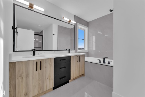 3618 39 Avenue, Beaumont, AB - Indoor Photo Showing Bathroom