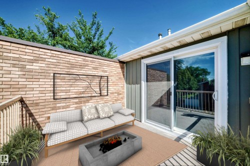 virtually staged - 13469 40 Street Nw, Edmonton, AB - Outdoor With Deck Patio Veranda With Exterior