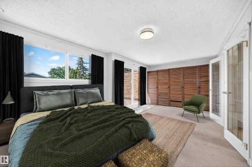 virtually staged - 13469 40 Street Nw, Edmonton, AB - Indoor Photo Showing Bedroom