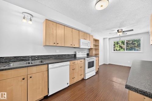 13469 40 Street Nw, Edmonton, AB - Indoor Photo Showing Kitchen With Double Sink
