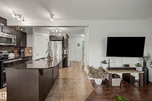 9436 230 Street Nw, Edmonton, AB - Indoor Photo Showing Kitchen With Stainless Steel Kitchen