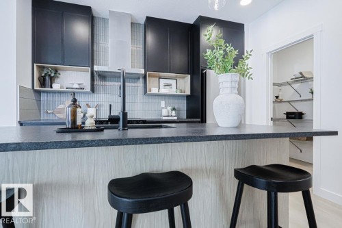 18651 19 Avenue Nw, Edmonton, AB - Indoor Photo Showing Kitchen