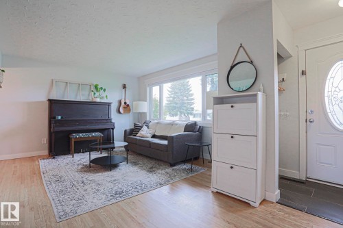 4640 102A Avenue Nw, Edmonton, AB - Indoor Photo Showing Living Room