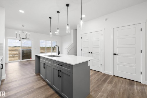 2035 Callihoo Link Sw, Edmonton, AB - Indoor Photo Showing Kitchen With Upgraded Kitchen