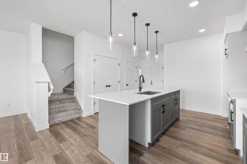 2035 Callihoo Link Sw, Edmonton, AB - Indoor Photo Showing Kitchen With Upgraded Kitchen