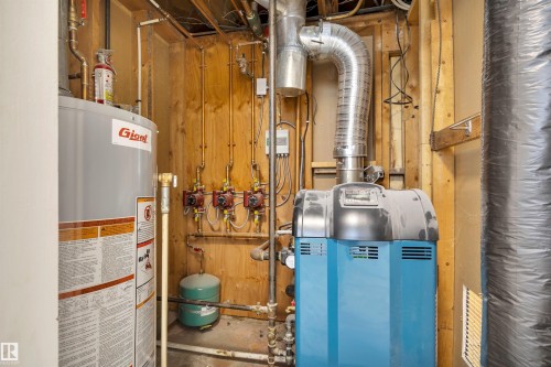 5116 47 Avenue, Leduc, AB - Indoor Photo Showing Basement