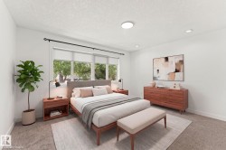 White walls with recessed lighting and a central flush-mount ceiling light - 