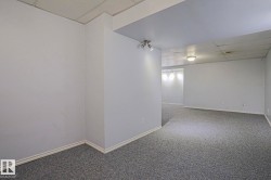 Expansive room featuring wall-to-wall carpeting and multiple lighting fixtures - 