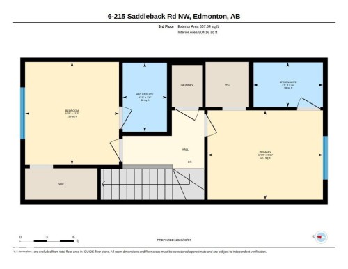 Floor plan - #6 215 Saddleback Rd Nw, Edmonton, AB - Other