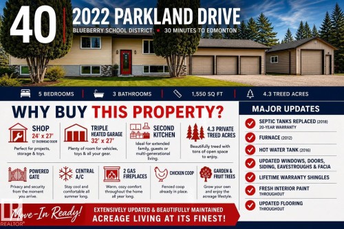 #40 2022 Parkland DR  Rural Parkland County, AB T7Y 2S1