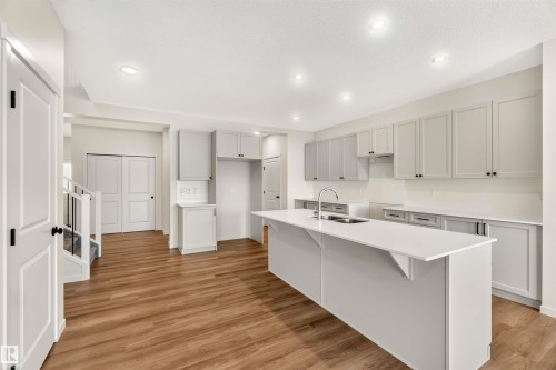 1914 Westerra Lane, Stony Plain, AB - Indoor Photo Showing Kitchen With Double Sink