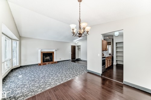 8516 190 Street Nw, Edmonton, AB - Indoor With Fireplace