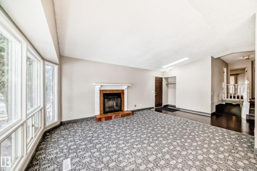 8516 190 Street Nw, Edmonton, AB - Indoor With Fireplace