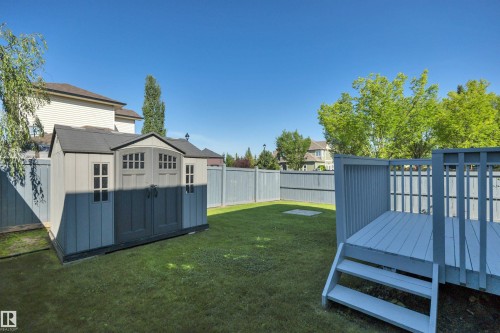 #1 5101 Soleil Bv, Beaumont, AB - Outdoor With Backyard