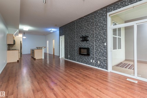 #321 10407 122 St Nw, Edmonton, AB - Indoor With Fireplace