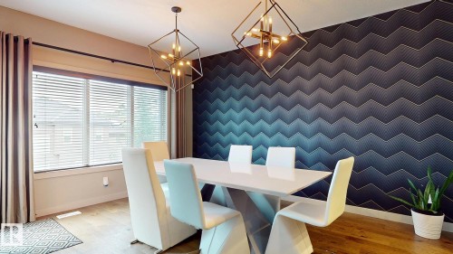 223 Hawks Ridge Boulevard Nw, Edmonton, AB - Indoor Photo Showing Dining Room