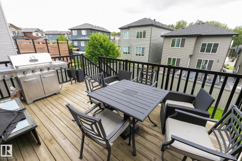 223 Hawks Ridge Boulevard Nw, Edmonton, AB - Outdoor With Deck Patio Veranda With Exterior