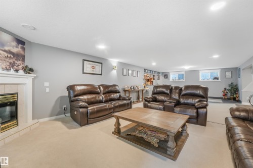 2 Kirkwood Drive, St. Albert, AB - Indoor With Fireplace
