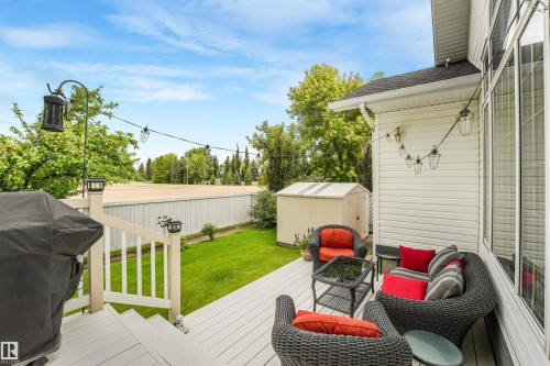 2 Kirkwood Drive, St. Albert, AB - Outdoor With Deck Patio Veranda With Exterior