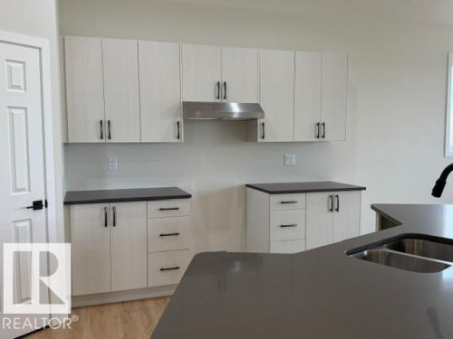 4215 55 Avenue, Lamont, AB - Indoor Photo Showing Kitchen With Double Sink