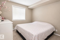 Wall-to-wall carpeting with neutral wall color, featuring a window with white blinds and trim - 