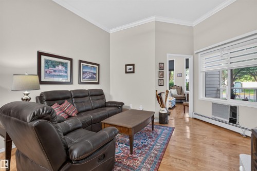 #112 78 Mckenney Av, St. Albert, AB - Indoor Photo Showing Living Room