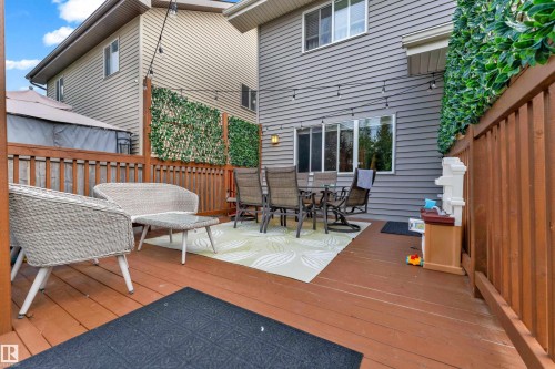 6945 Evans Wynd Nw, Edmonton, AB - Outdoor With Deck Patio Veranda With Exterior