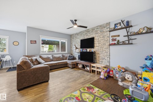 22135 96 Avenue Nw, Edmonton, AB - Indoor Photo Showing Living Room