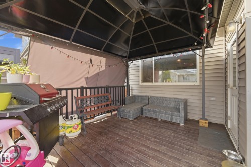 22135 96 Avenue Nw, Edmonton, AB - Outdoor With Deck Patio Veranda With Exterior