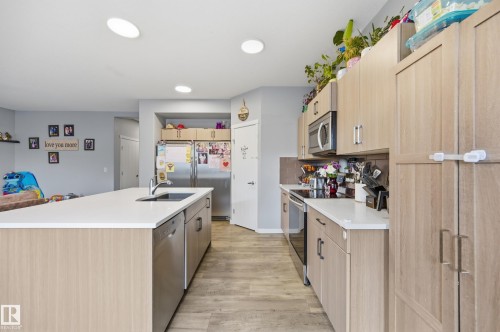 22135 96 Avenue Nw, Edmonton, AB - Indoor Photo Showing Kitchen