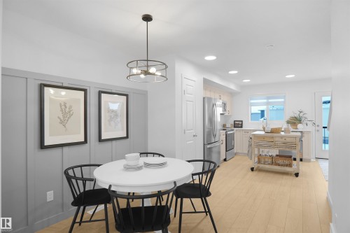 5139 River'S Edge Way Nw, Edmonton, AB - Indoor Photo Showing Dining Room