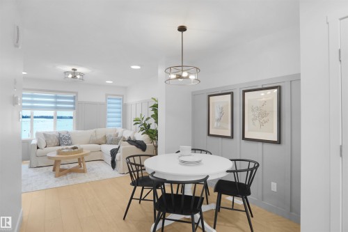 5139 River'S Edge Way Nw, Edmonton, AB - Indoor Photo Showing Dining Room