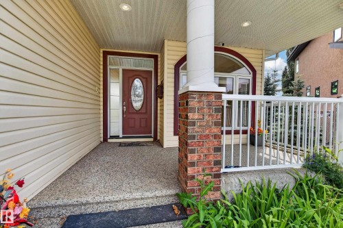 25 Normandeau Crescent, St. Albert, AB - Outdoor With Deck Patio Veranda With Exterior