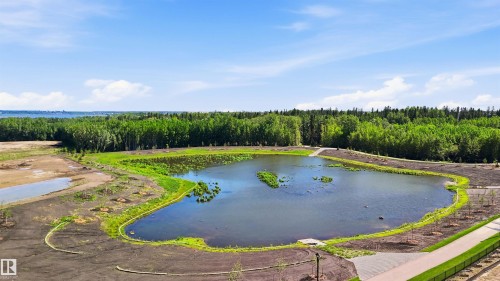 4582 Warbler Loop Nw, Edmonton, AB - Outdoor With Body Of Water With View