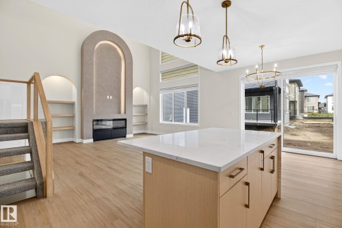 8790 Mayday Lane Sw, Edmonton, AB - Indoor Photo Showing Kitchen