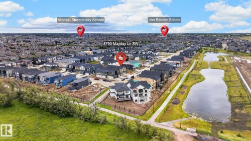 8790 Mayday Lane Sw, Edmonton, AB - Outdoor With View