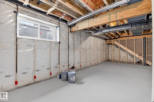8790 Mayday Lane Sw, Edmonton, AB - Indoor Photo Showing Basement