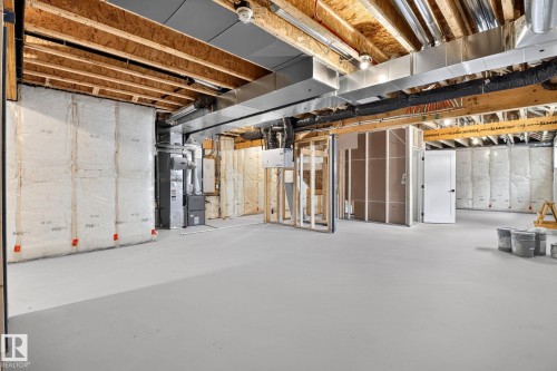 8790 Mayday Lane Sw, Edmonton, AB - Indoor Photo Showing Basement