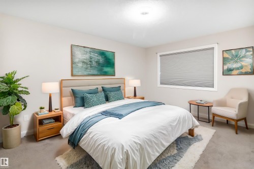 37 Roseberry Lane, Fort Saskatchewan, AB - Indoor Photo Showing Bedroom