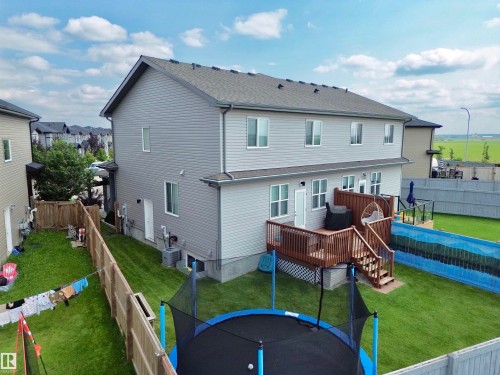 127 Richmond Link, Fort Saskatchewan, AB - Outdoor With Deck Patio Veranda With Exterior