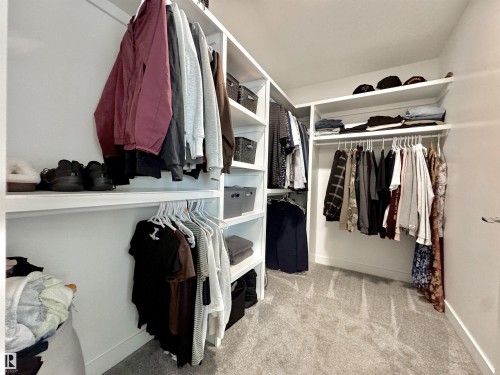 Primary Bedroom - 127 Richmond Link, Fort Saskatchewan, AB - Indoor With Storage