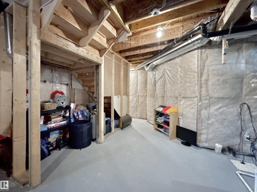 127 Richmond Link, Fort Saskatchewan, AB - Indoor Photo Showing Basement