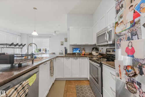 #2-208 4245 139 Av Nw, Edmonton, AB - Indoor Photo Showing Kitchen With Upgraded Kitchen