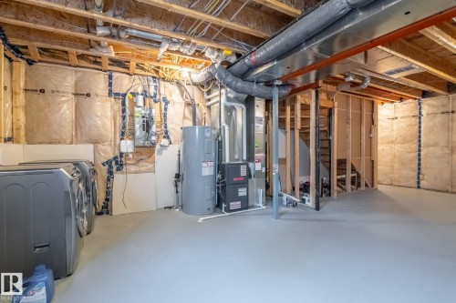 #24 4205 30 St Nw, Edmonton, AB - Indoor Photo Showing Basement
