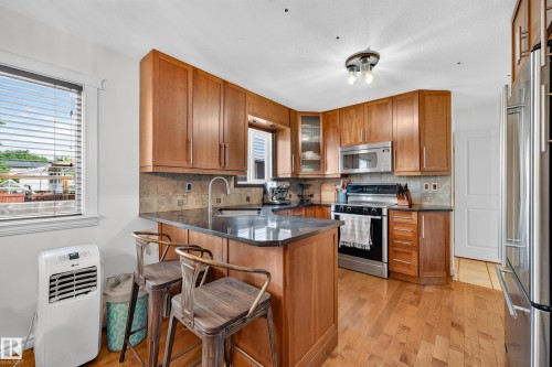 14804 95 Avenue Nw, Edmonton, AB - Indoor Photo Showing Kitchen