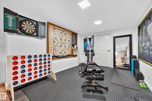 14804 95 Avenue Nw, Edmonton, AB - Indoor Photo Showing Gym Room