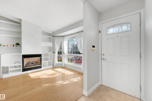 #43 3311 58 St Nw, Edmonton, AB - Indoor With Fireplace