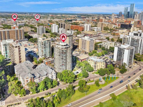 #701 11710 100 Av Nw, Edmonton, AB - Outdoor With View