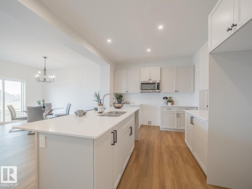 7005 176A Avenue Nw, Edmonton, AB - Indoor Photo Showing Kitchen With Upgraded Kitchen